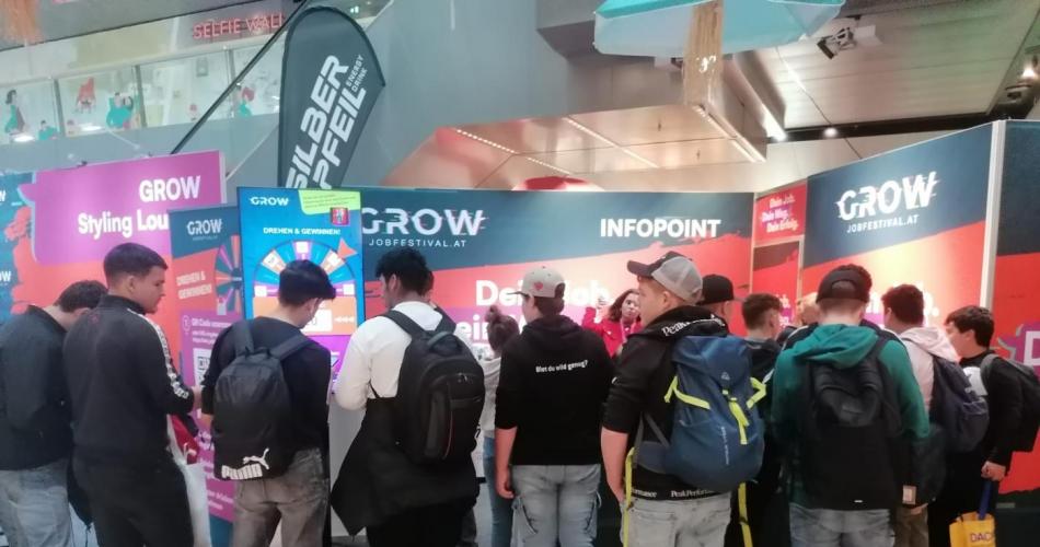 Grow- Jobfestival im Sillpark