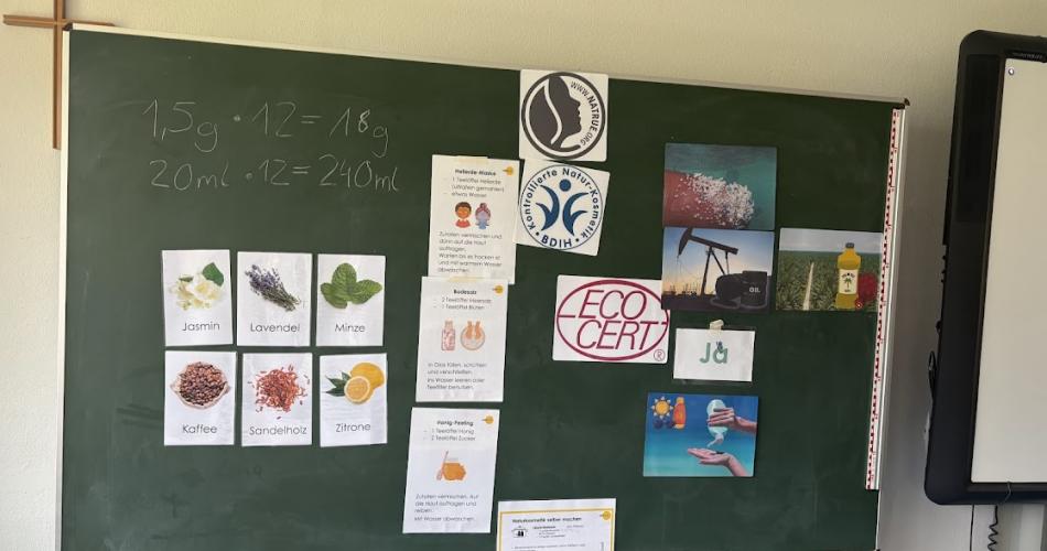 Workshop Nachhaltigkeit- Naturkosmetik