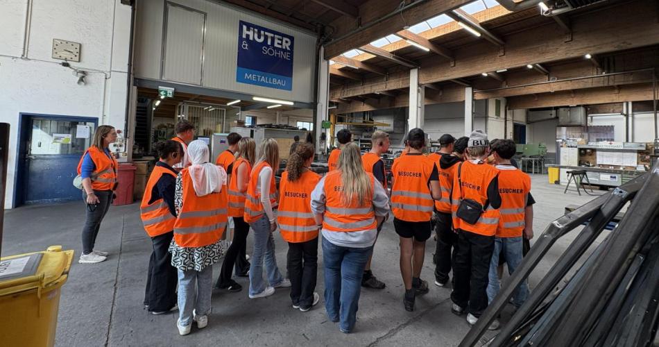 Betriebsbesichtigung Huter&Söhne